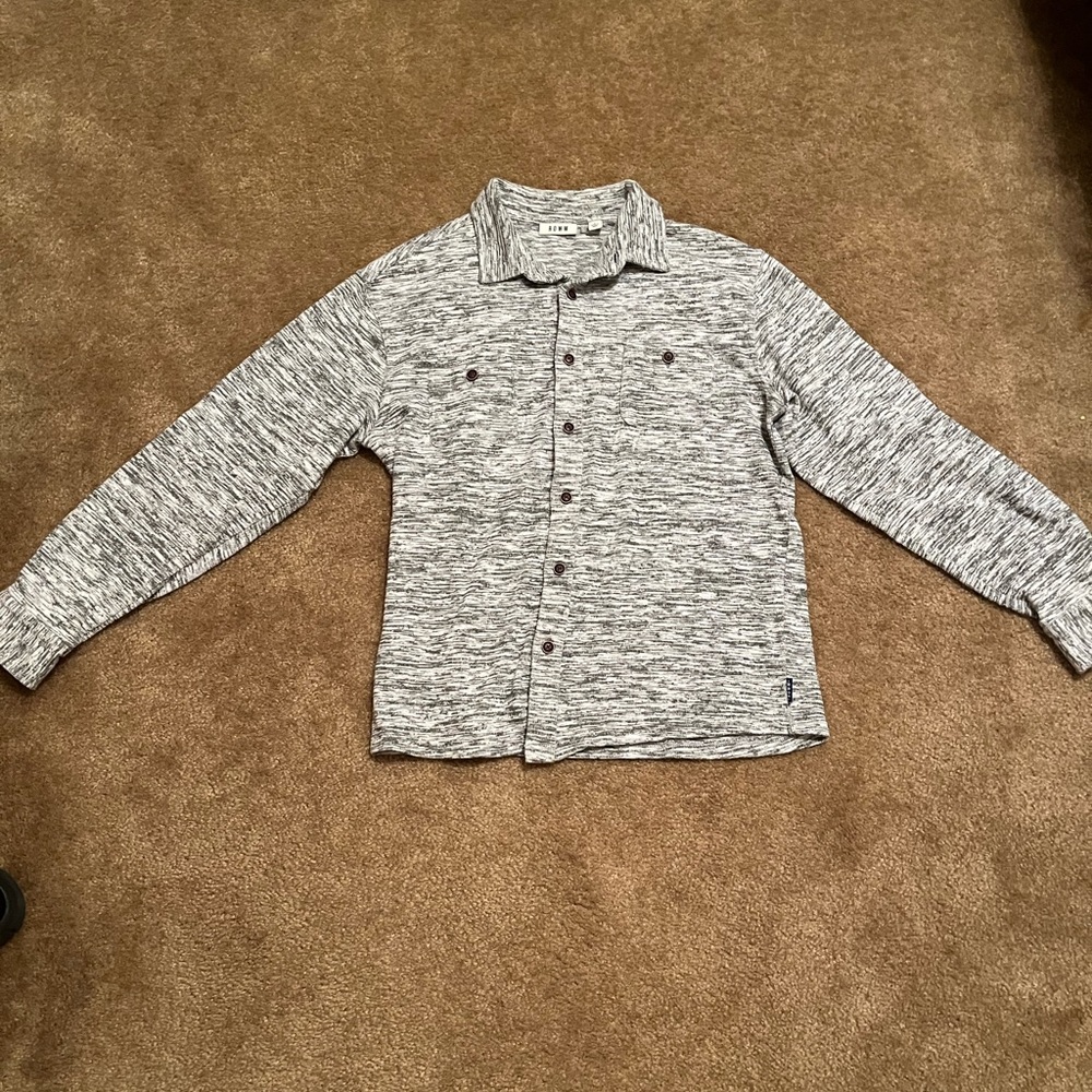 Men’s ROWM Button Down Sweater Shirt